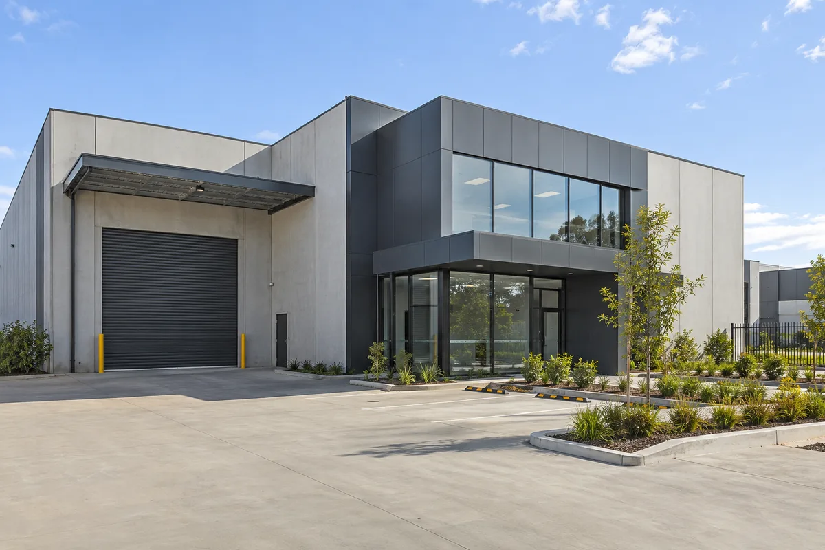 Western Sydney — Factory & Office — Industrial building concept design concept