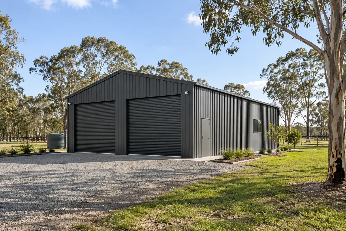 Shanes Park — Rural Shed — Rural shed concept design concept