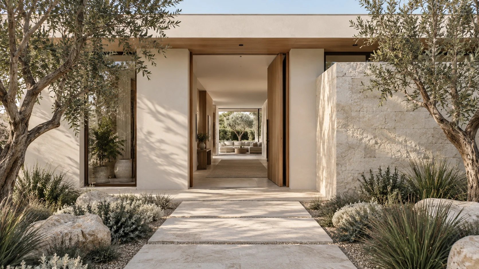 Arrival architectural design view